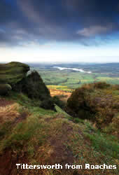View south from Roaches